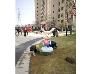 阜陽雕塑廠家的材料都是什么？